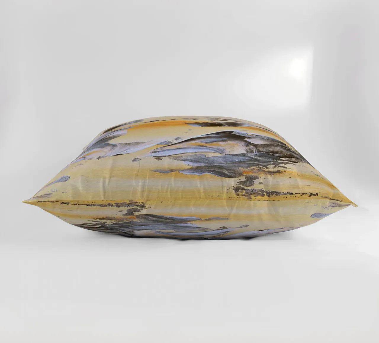 MESSAGE FROM THE HEART 14. cuscino da Thierry Vobmann Abstract painting