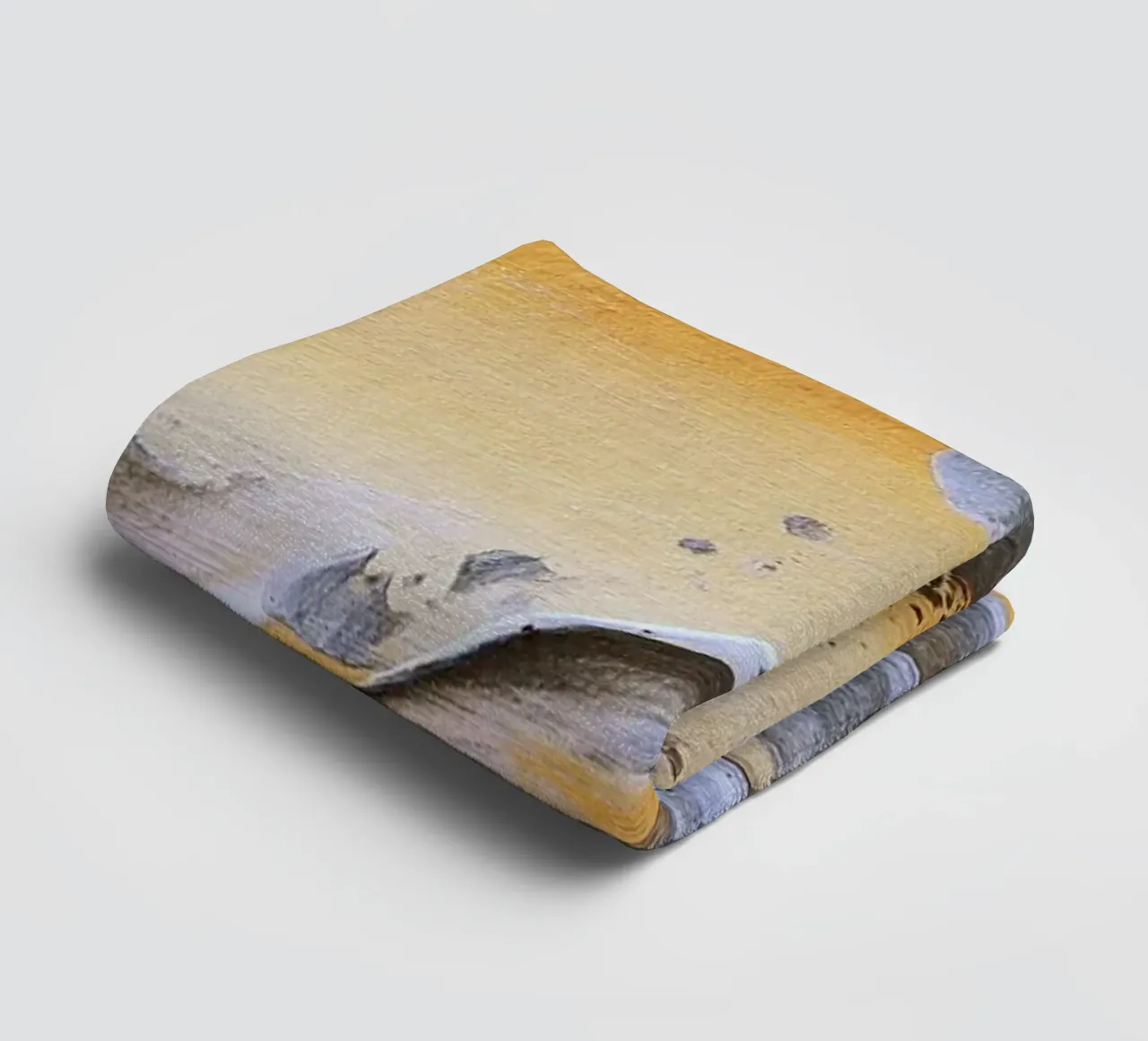 MESSAGE FROM THE HEART 14. towel by Thierry Vobmann Abstract painting