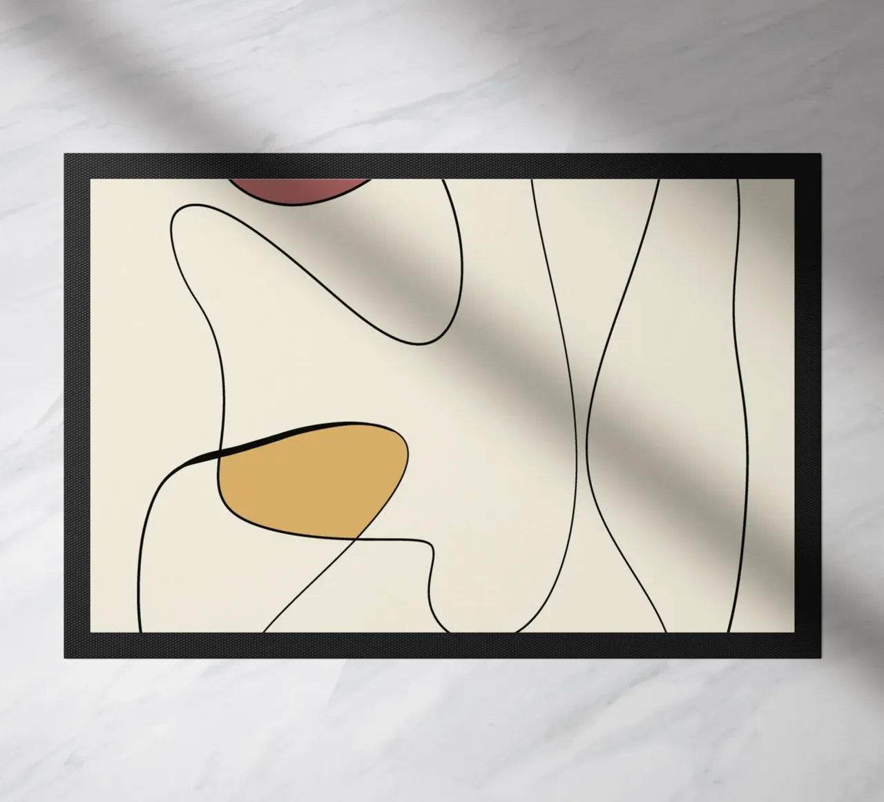 Minimal graceful line art abstract 20 zerbino da Little Dean