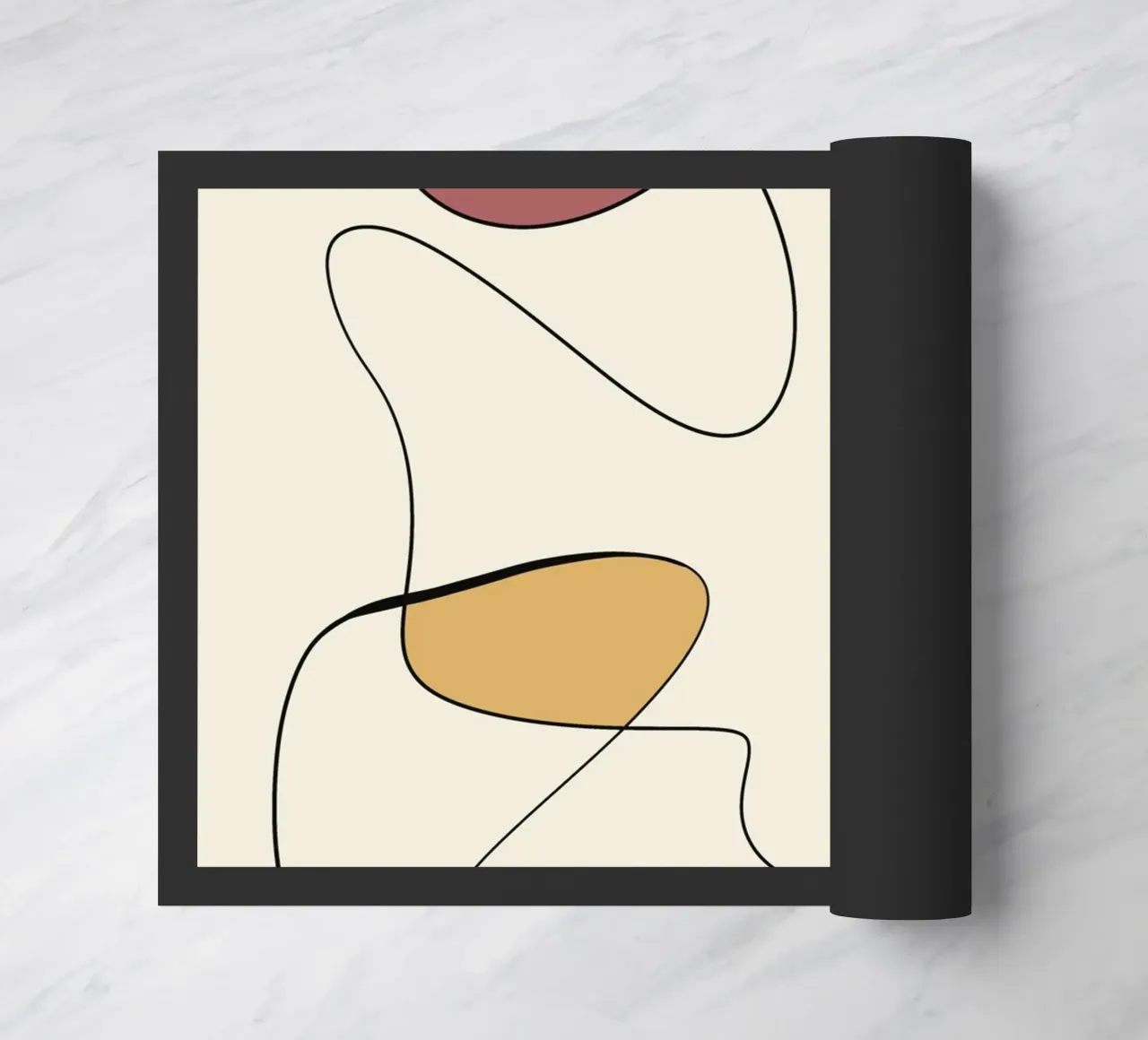 Minimal graceful line art abstract 20 zerbino da Little Dean