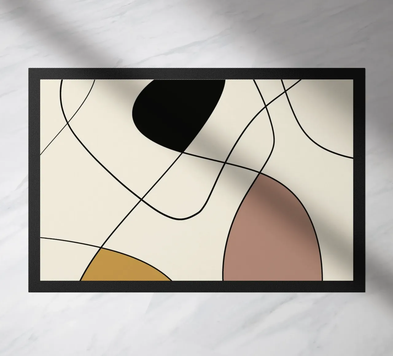 Minimal graceful line art abstract 19 zerbino da Little Dean