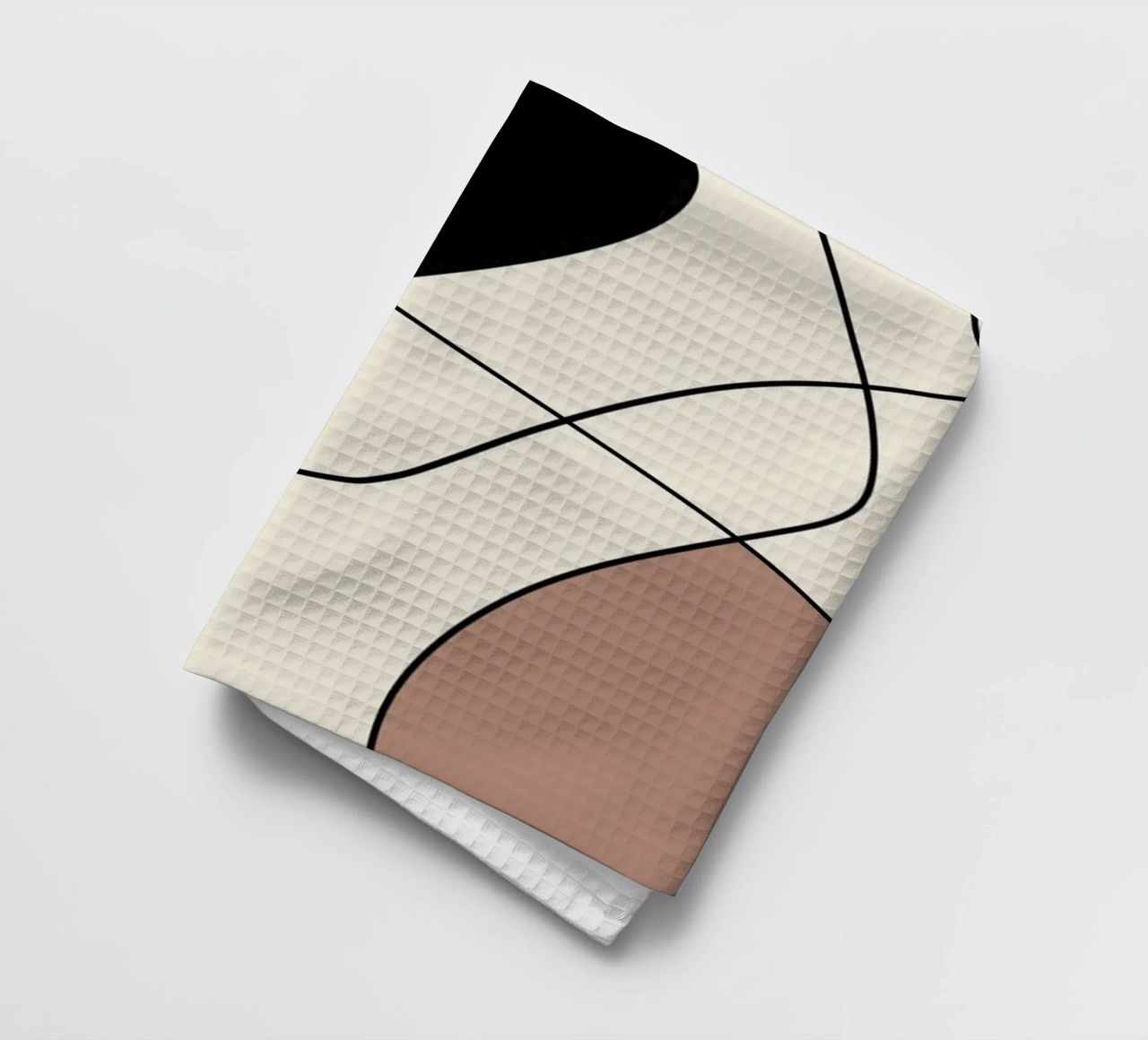 Minimal graceful line art abstract 19 canovaccio da cucina da Little Dean