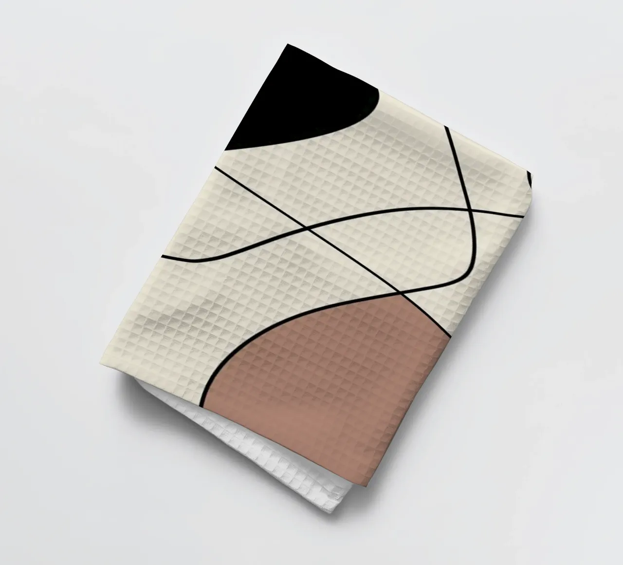 Minimal graceful line art abstract 19 canovaccio da cucina da Little Dean