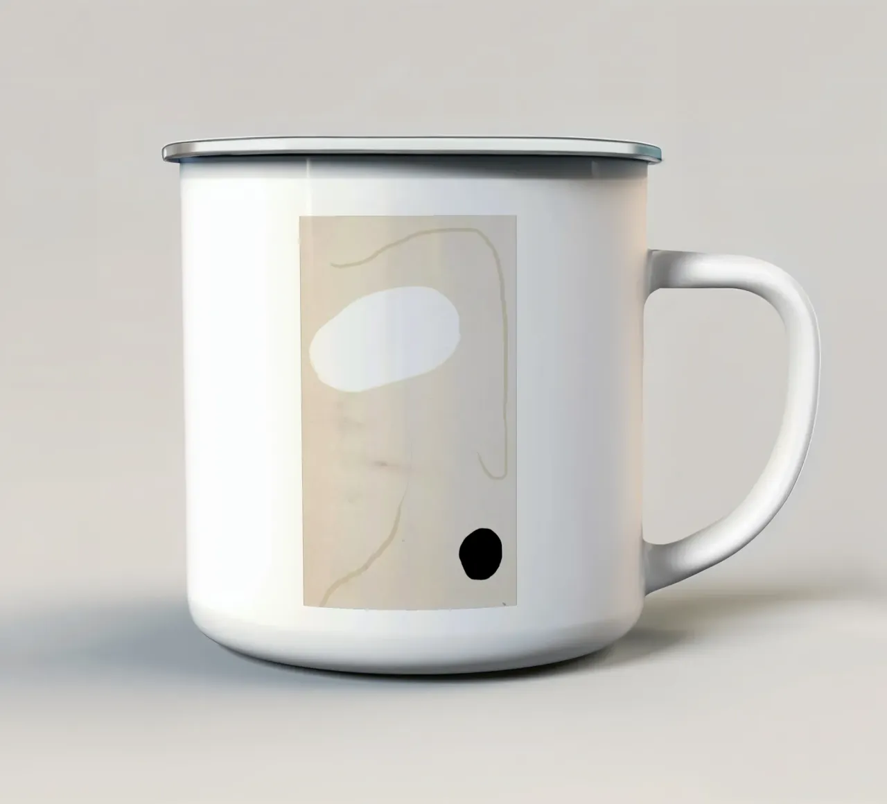 Distance tazza in smalto da Graphite