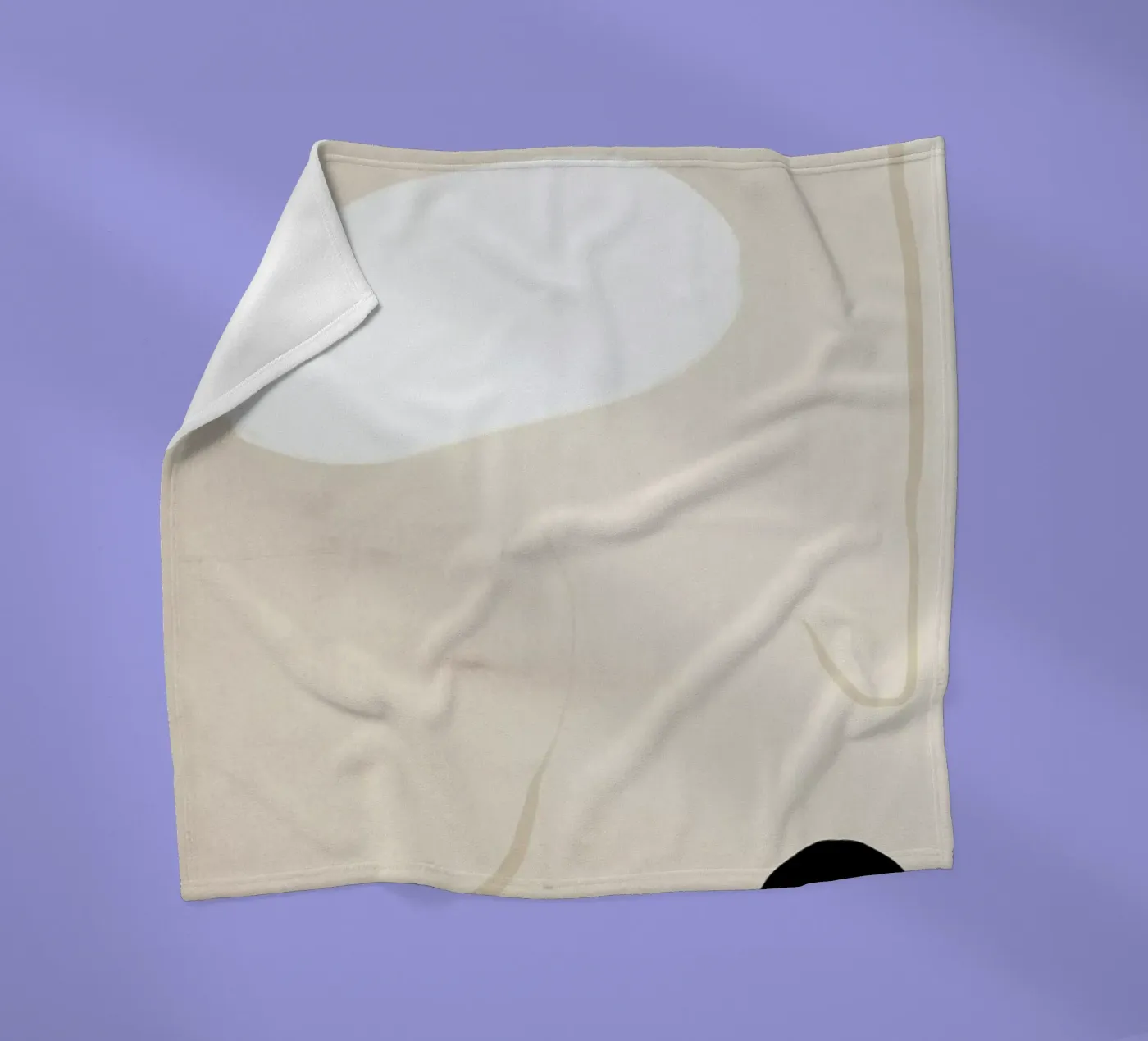 Distance Fleecedecke von Graphite