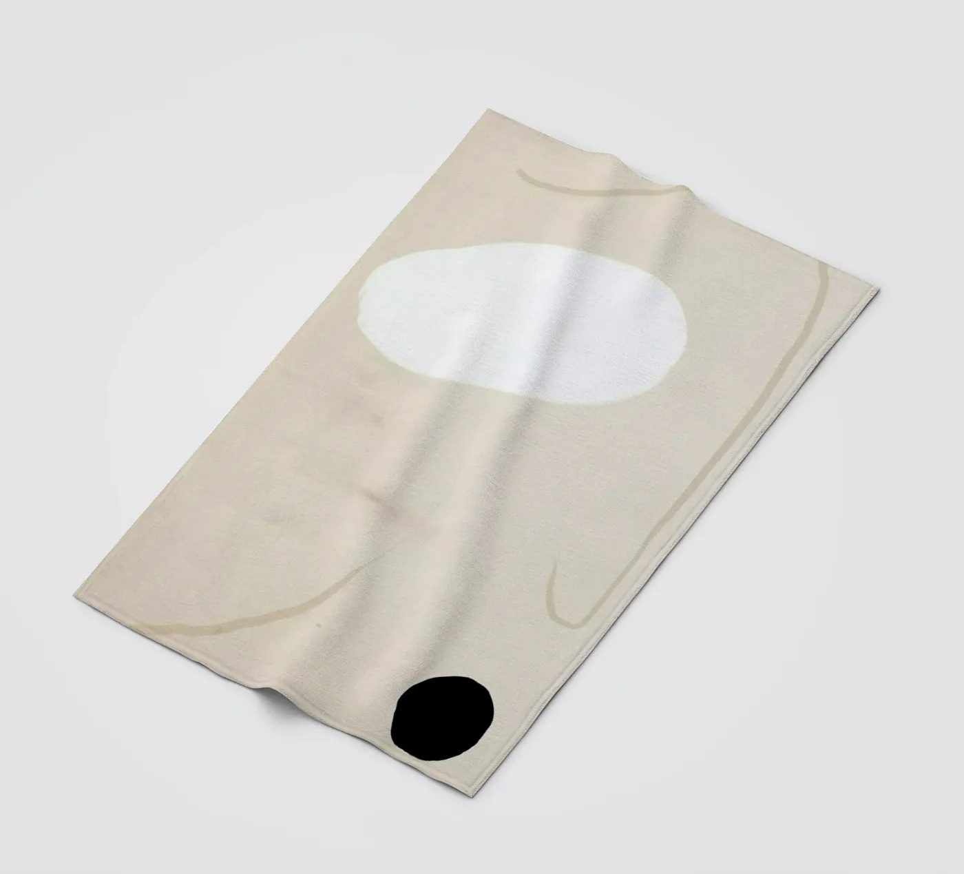 Distance Fleecedecke von Graphite