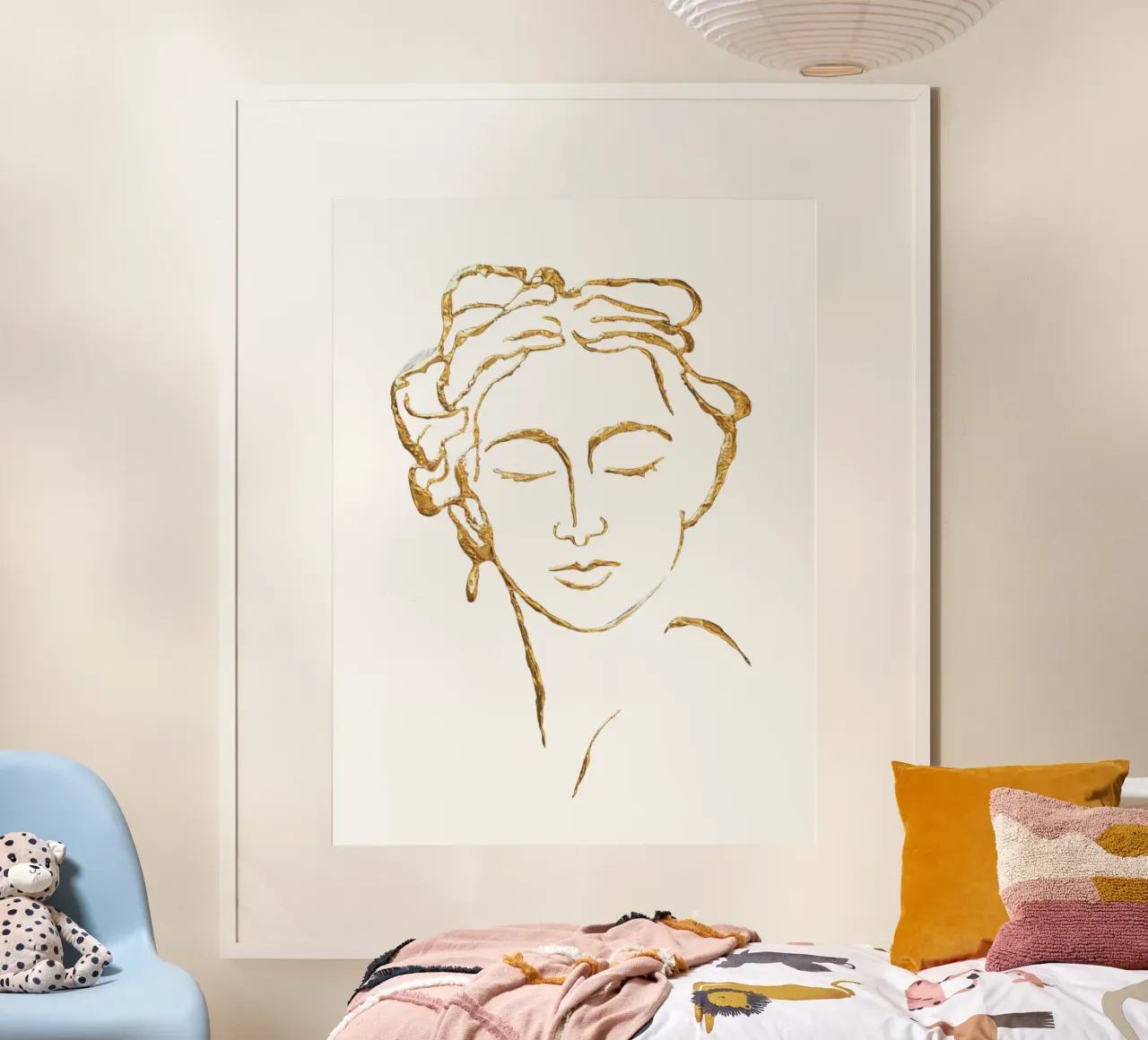 A woman's story poster with plastic frame by dinem
