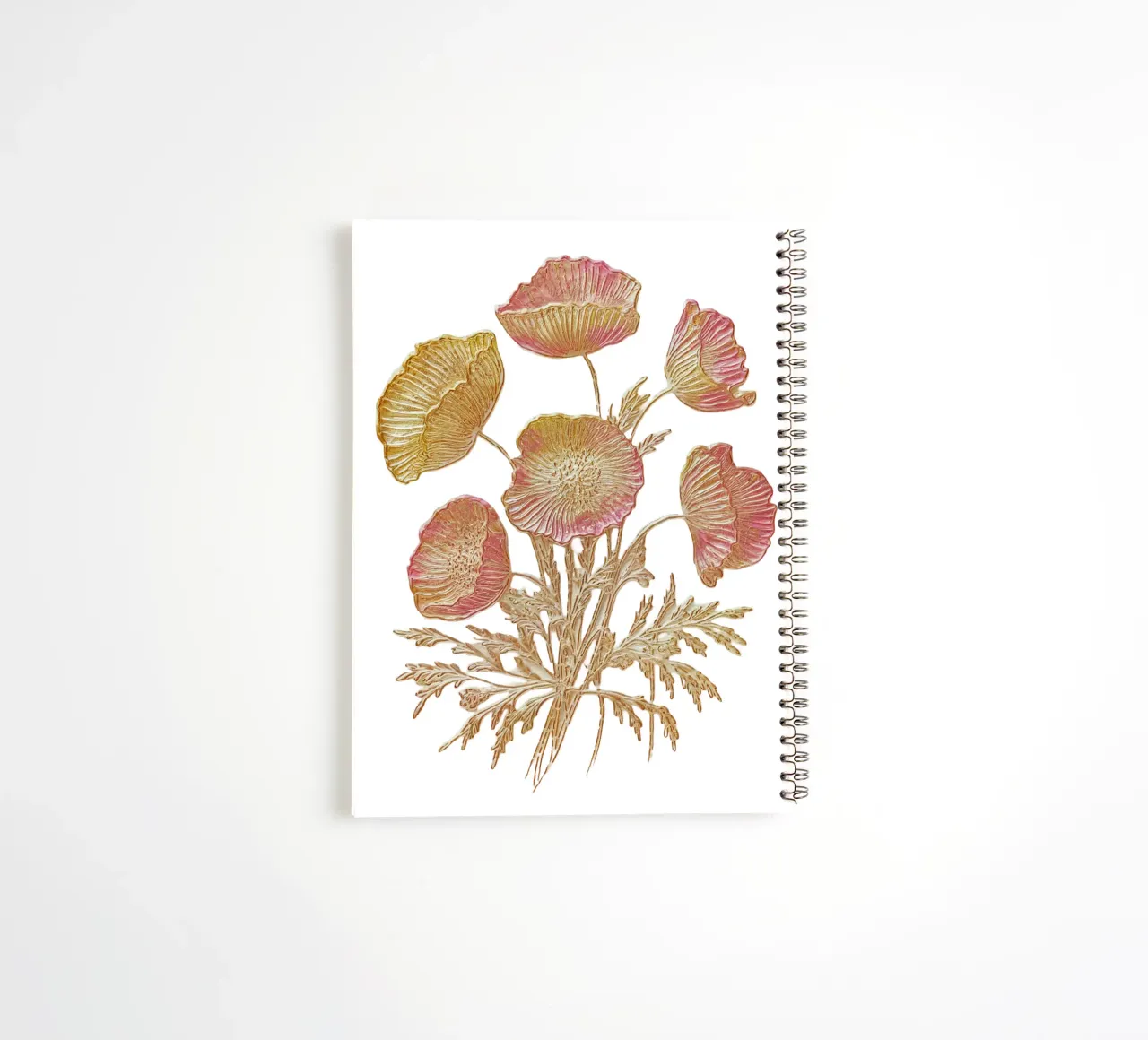 Spring flowers spiral notebook by dinem