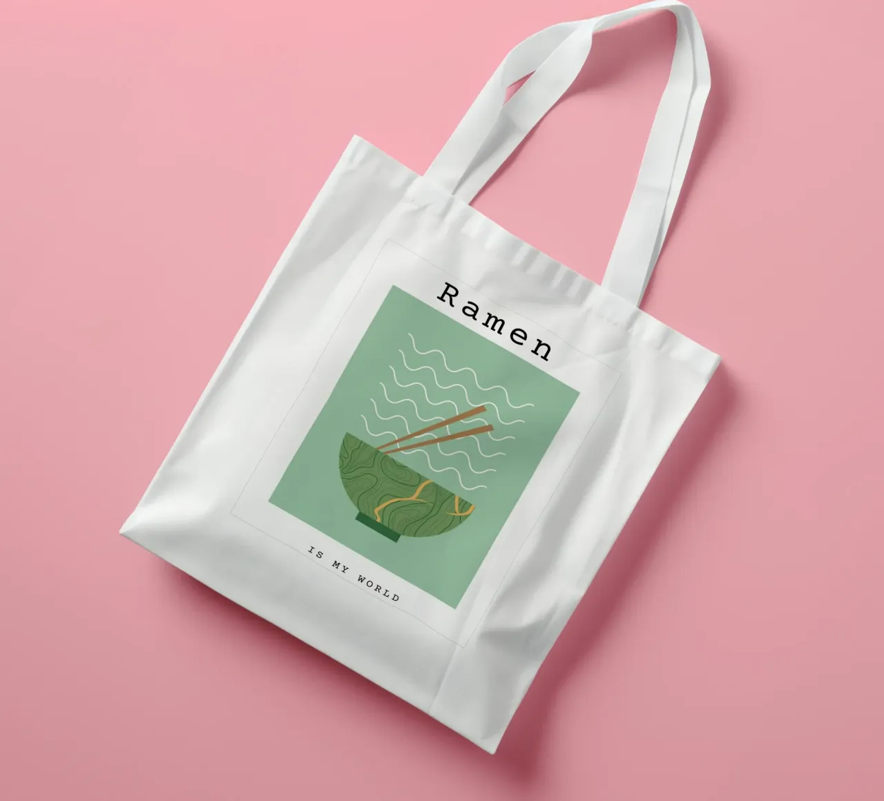 Ramen Lover borsa in juta da Dreamer10