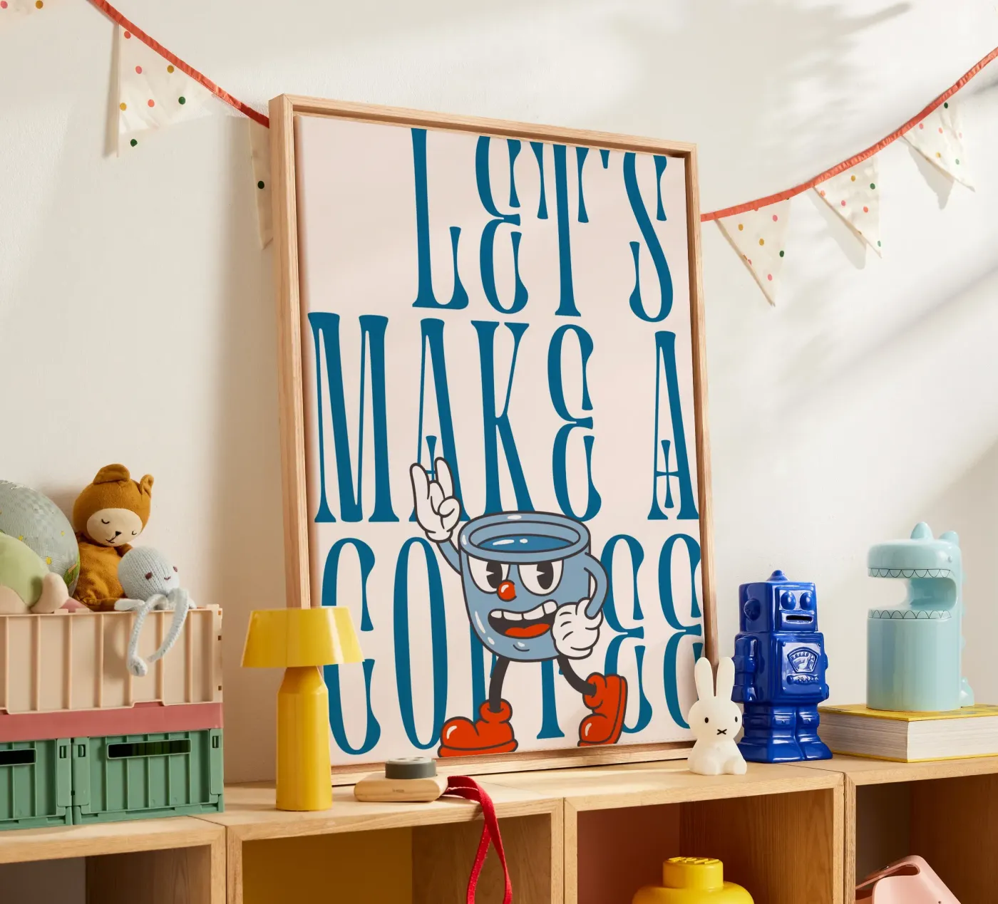 Coffee Time canvas by Dreamer10