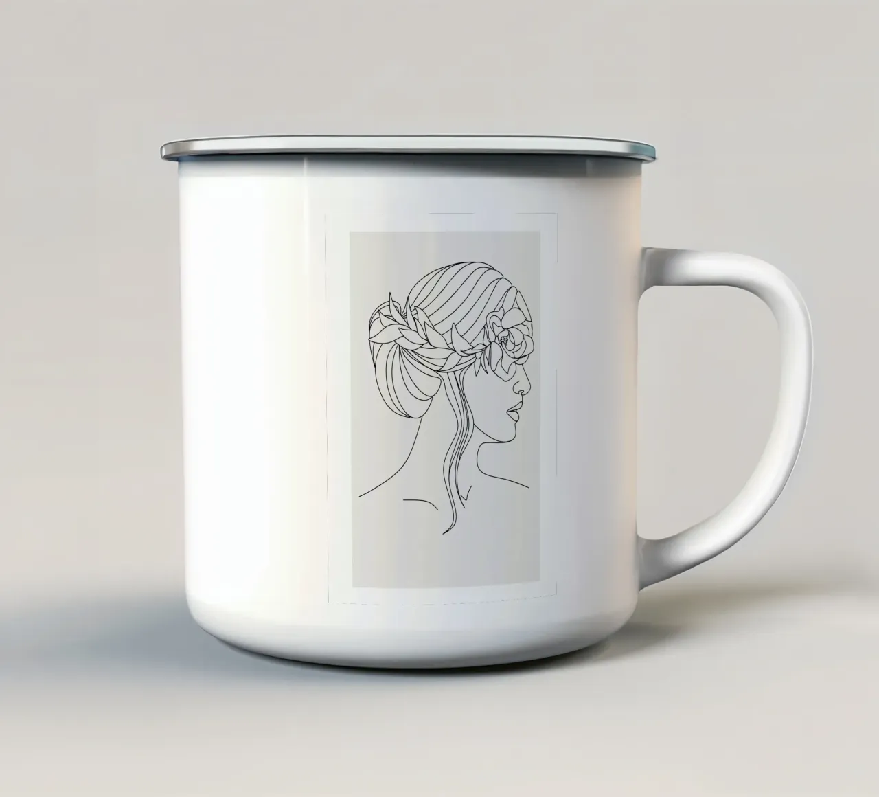 Beautiful You tazza in smalto da Dreamer10