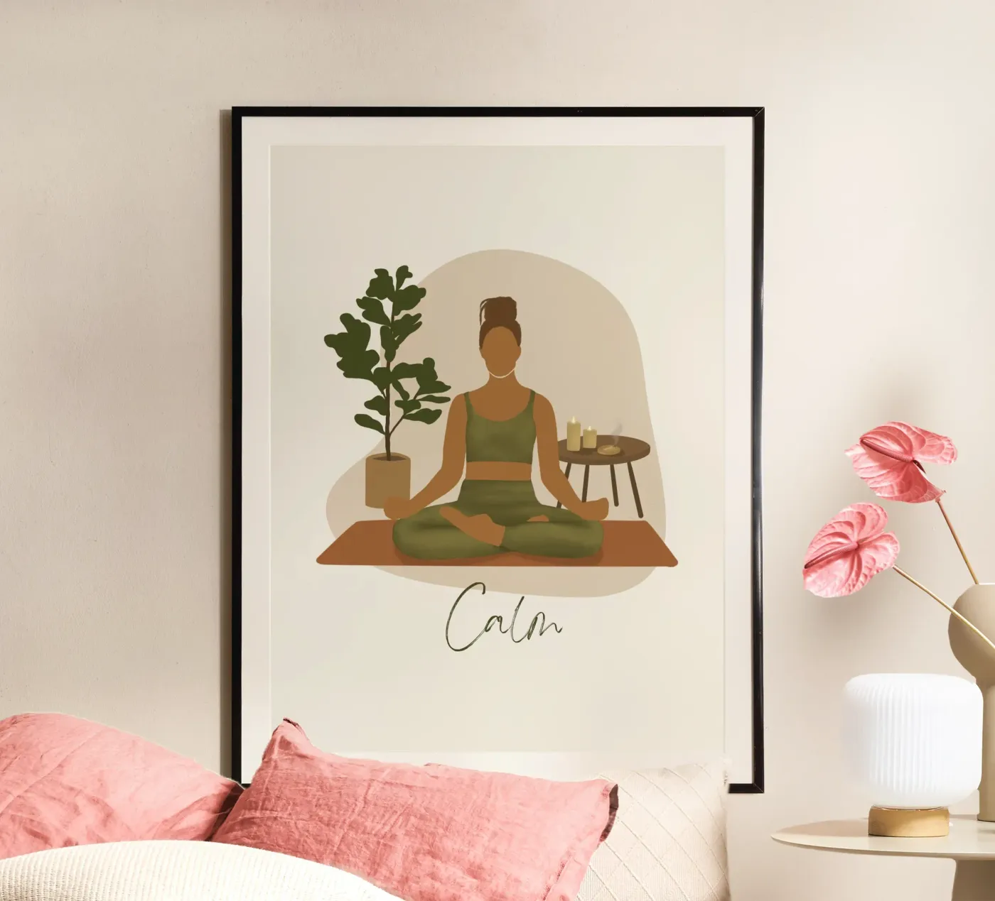 Yoga poster by Dreamer10