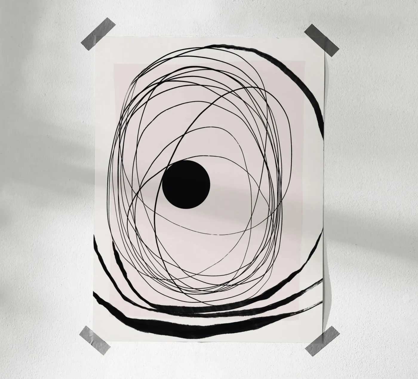 Endless sribble poster by Little Dean