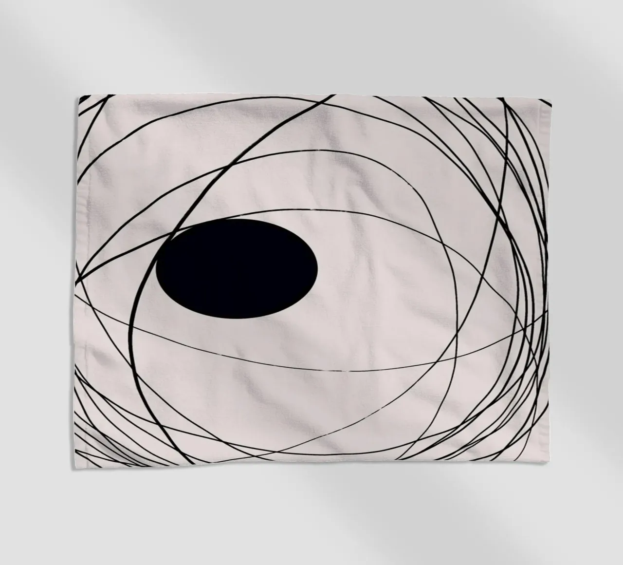 Endless sribble beach towel by Little Dean