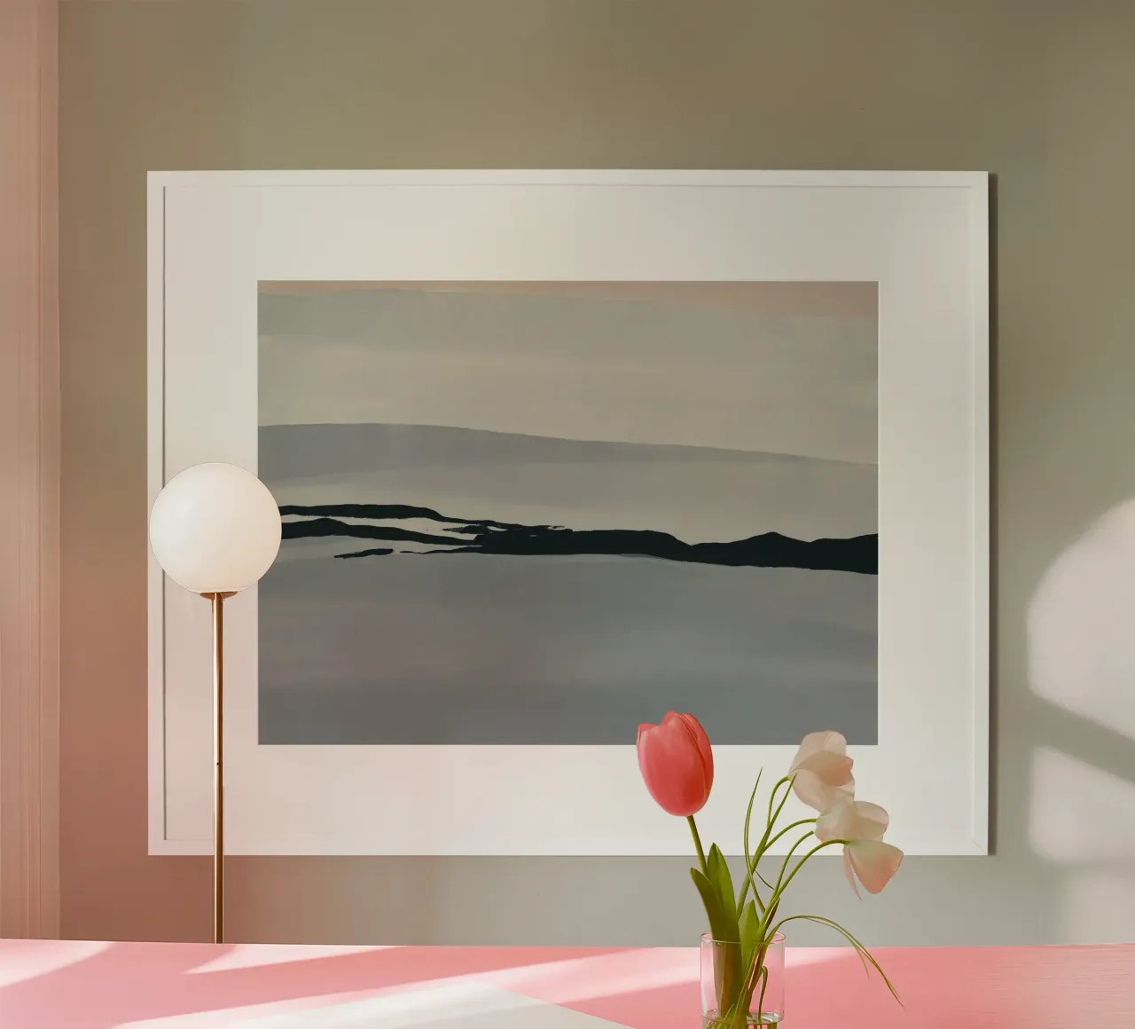 Plain landscape muted washed hahnemühle by Little Dean
