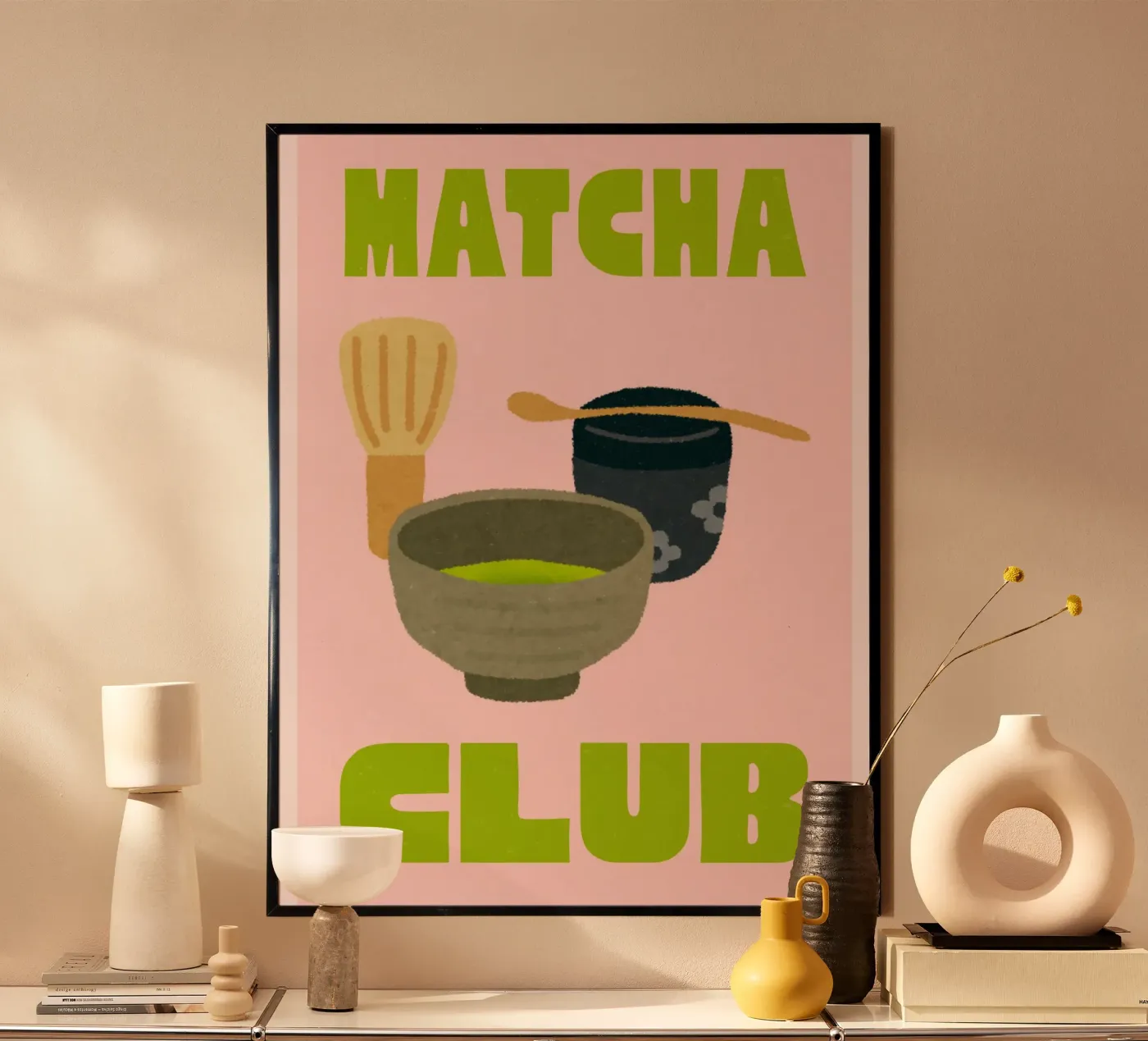 Matcha Lover poster van Dreamer10