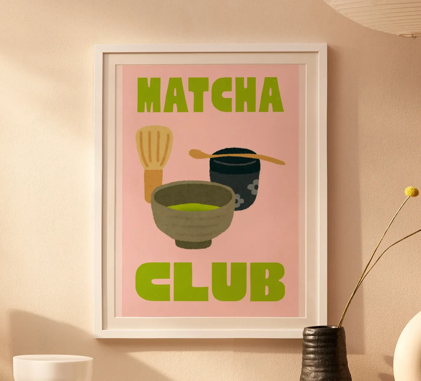 Matcha Lover poster van Dreamer10