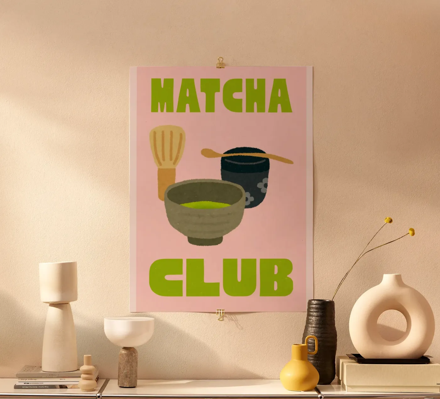 Matcha Lover poster van Dreamer10