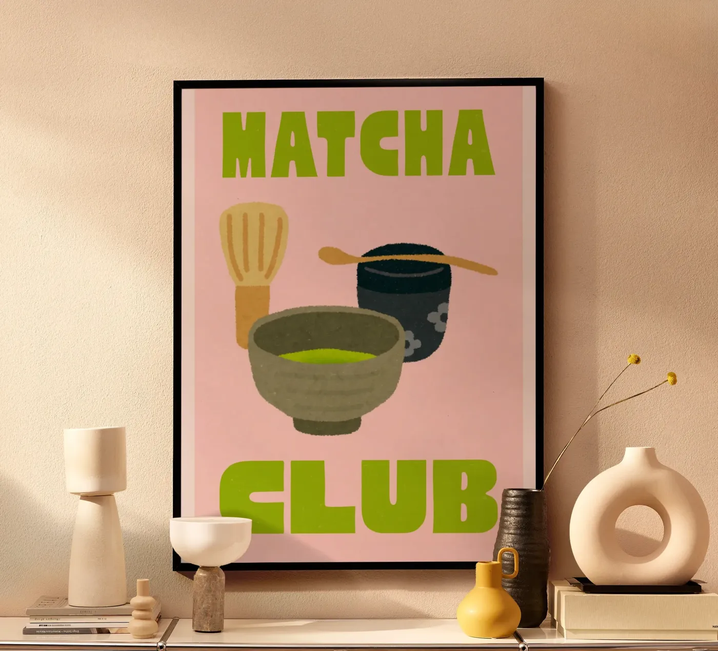 Matcha Lover poster van Dreamer10