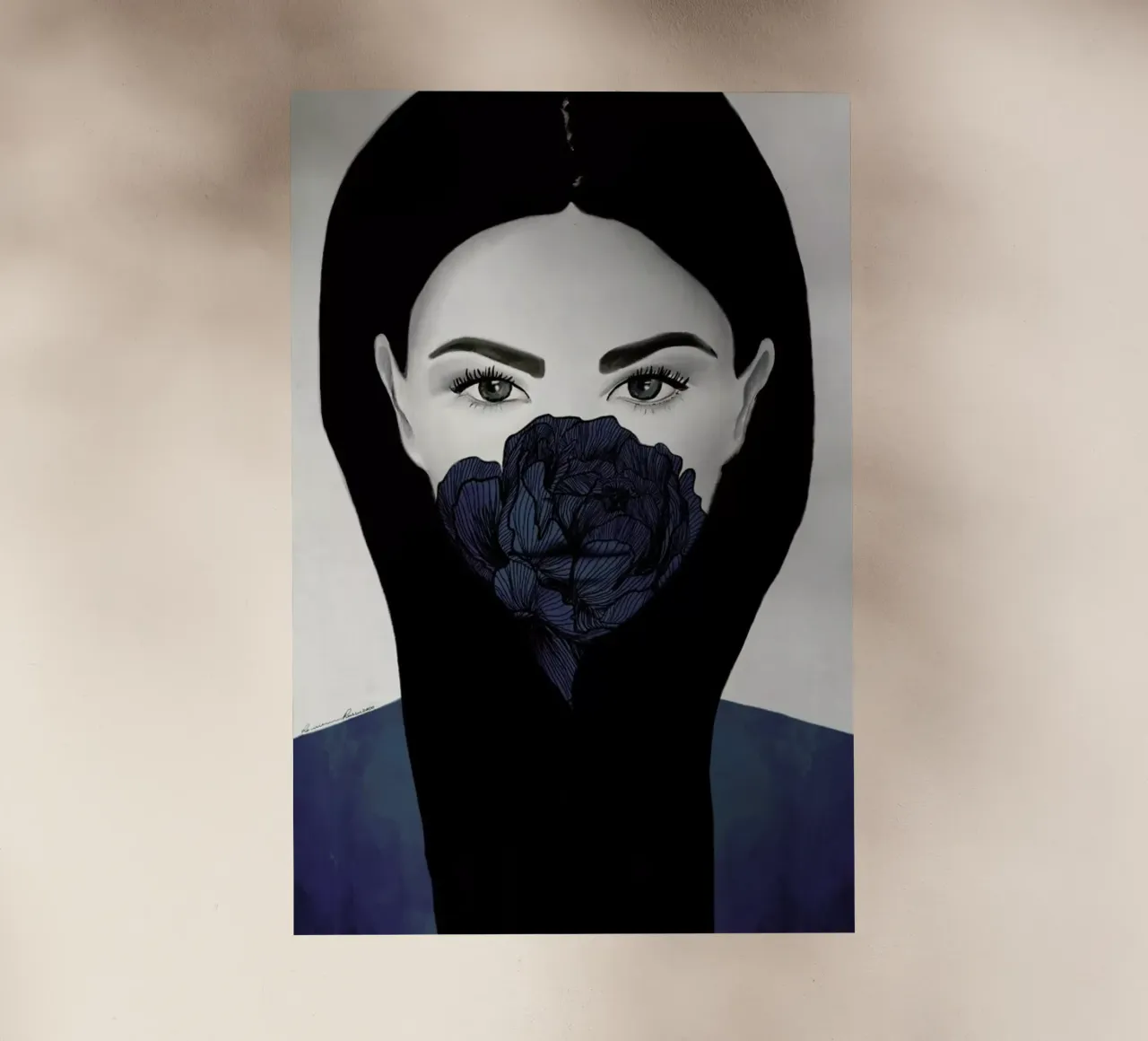 Thylane pellicola backlit da Ramona Russu