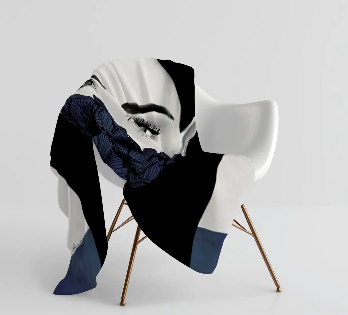 Thylane Fleecedecke von Ramona Russu