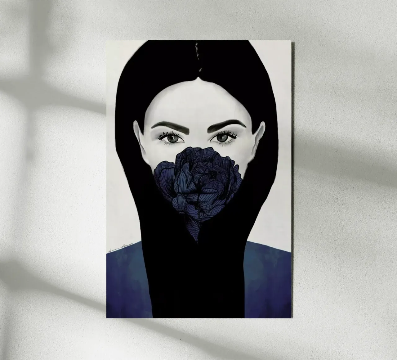 Thylane alluminio dibond da Ramona Russu