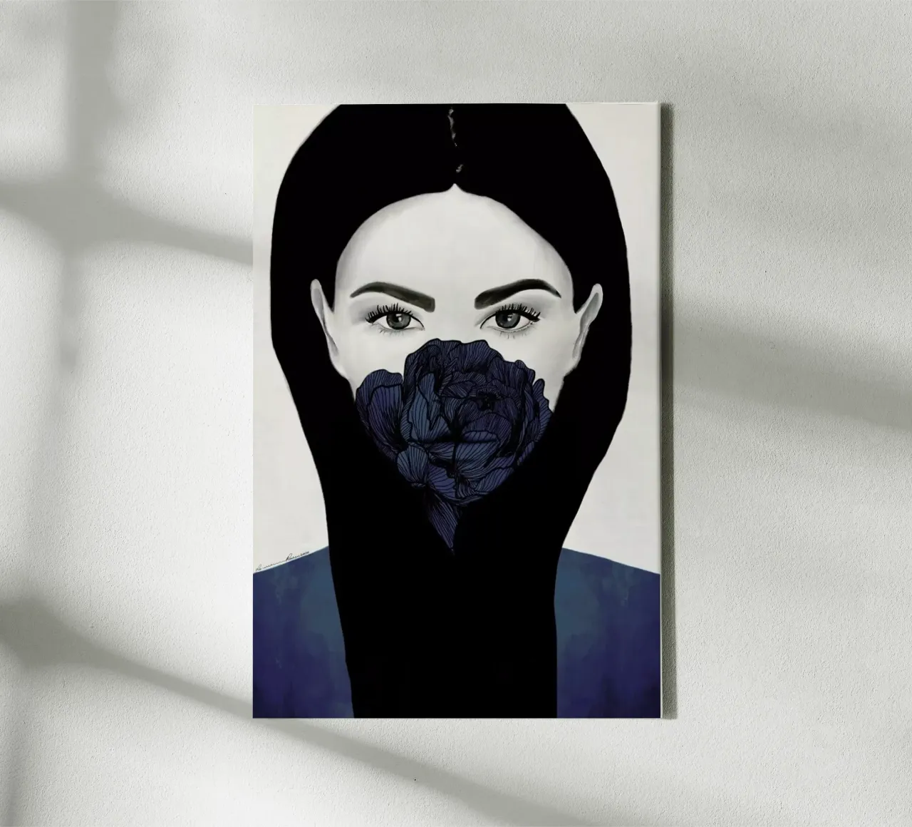 Thylane canvas by Ramona Russu