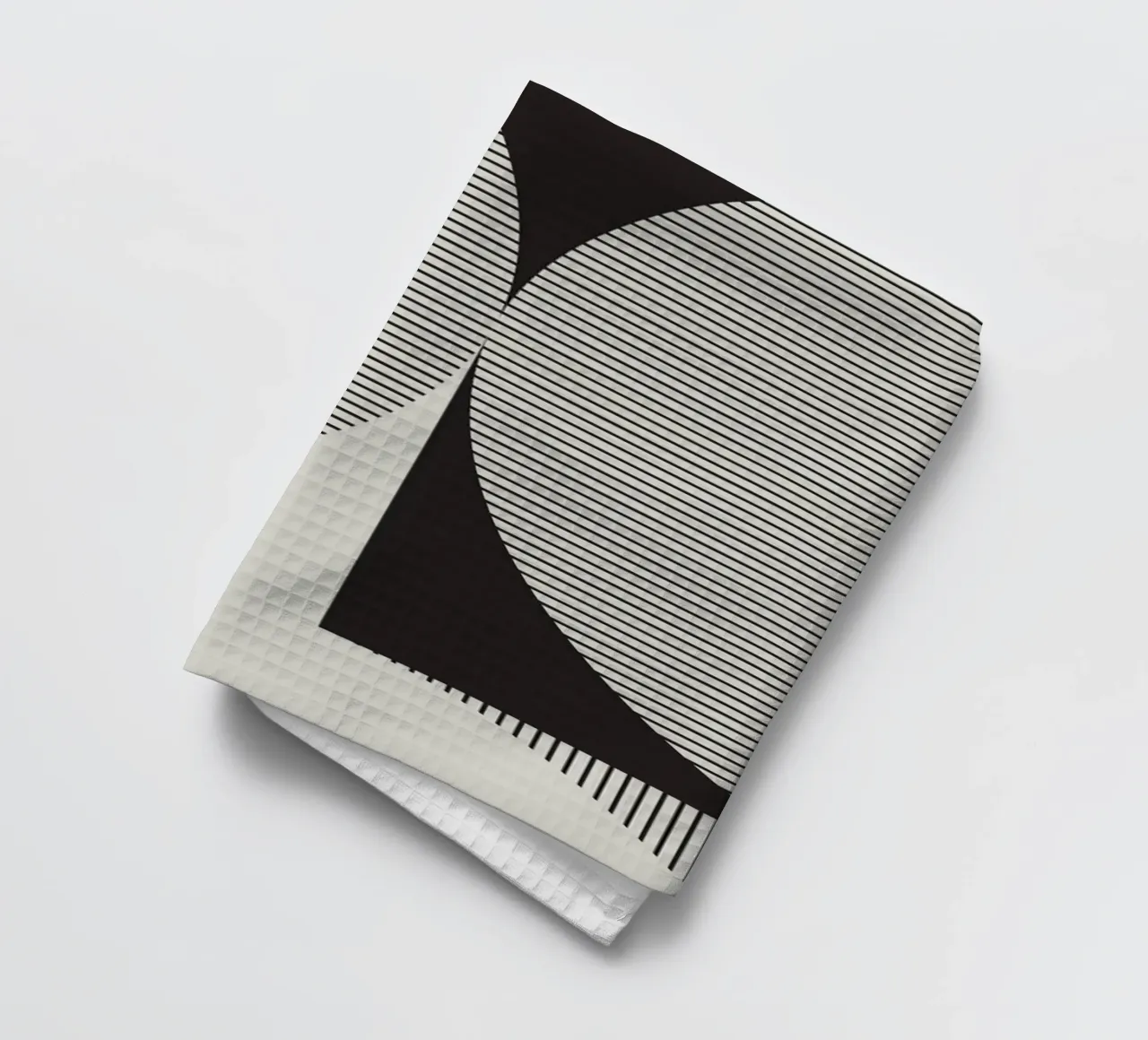 BLACK AND GREY canovaccio da cucina da Einfach Uebel