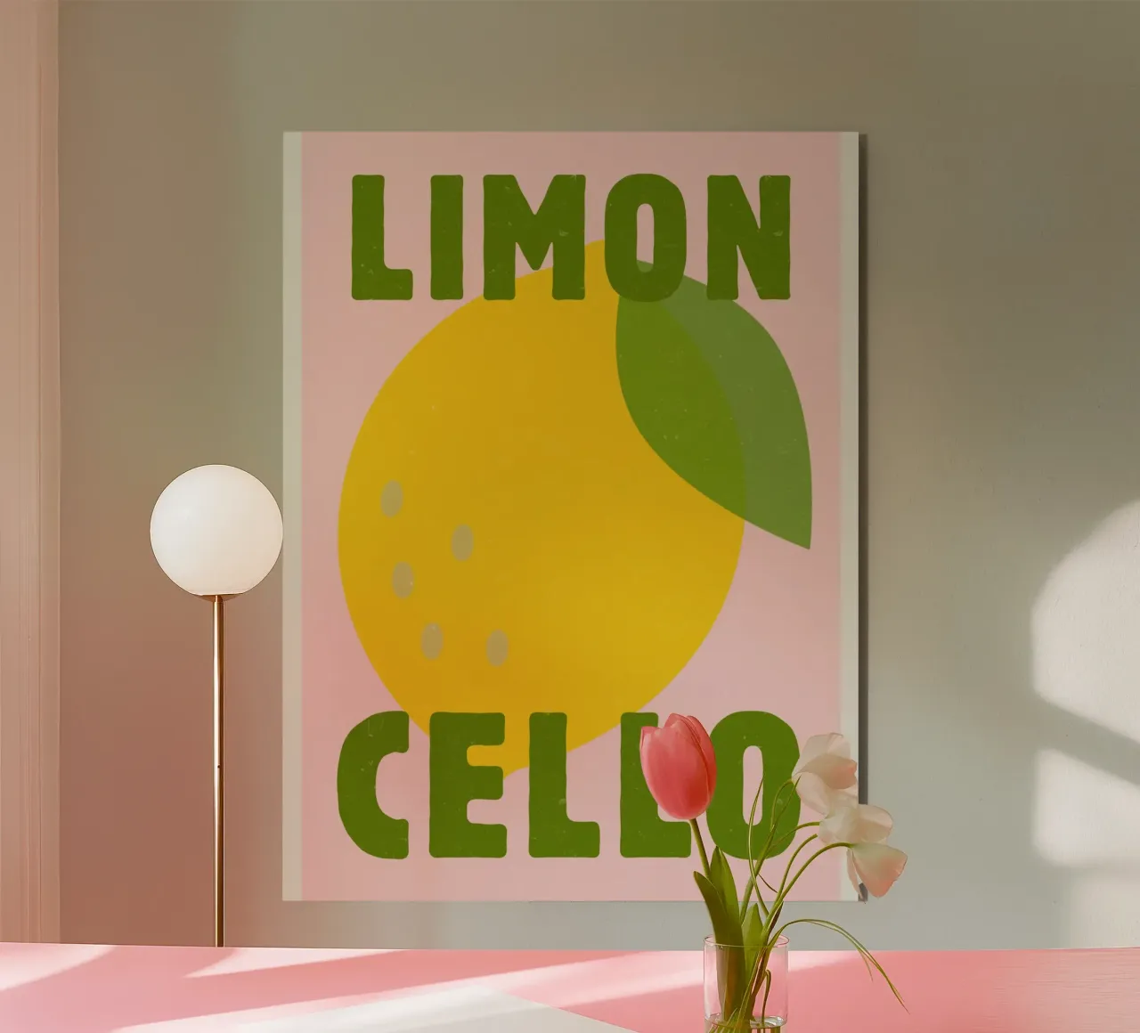 Limoncello alluminio dibond da Dreamer10