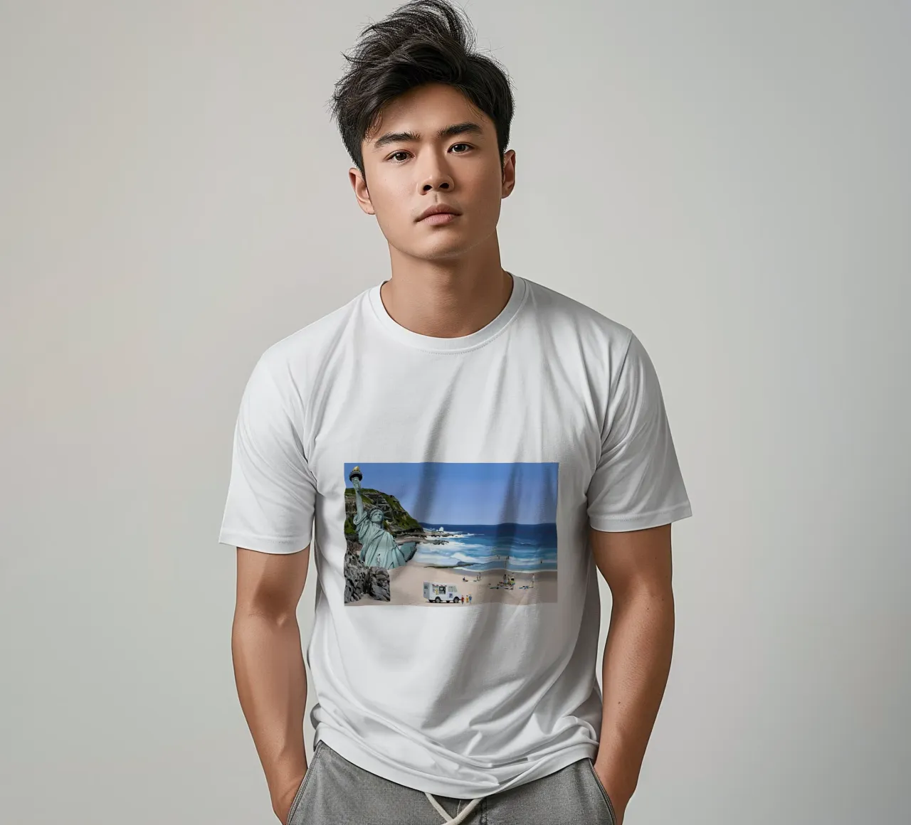 It's a Question of Simian Survival t-shirt da Scott Listfield