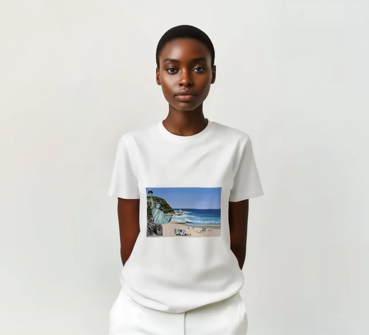 It's a Question of Simian Survival t-shirt da Scott Listfield