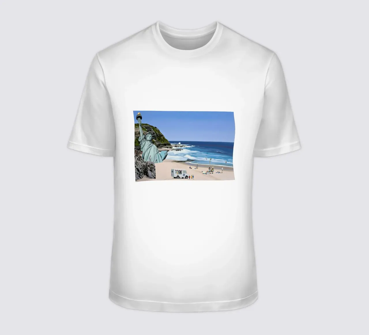 It's a Question of Simian Survival t-shirt da Scott Listfield