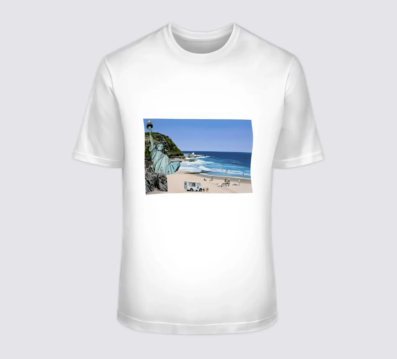 It's a Question of Simian Survival t-shirt da Scott Listfield