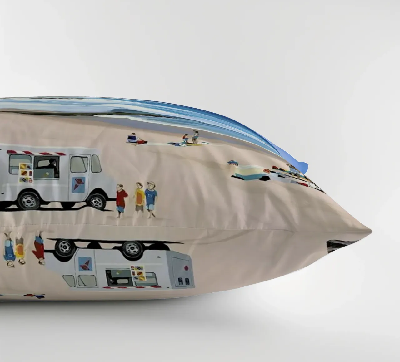 It's a Question of Simian Survival cuscino da Scott Listfield