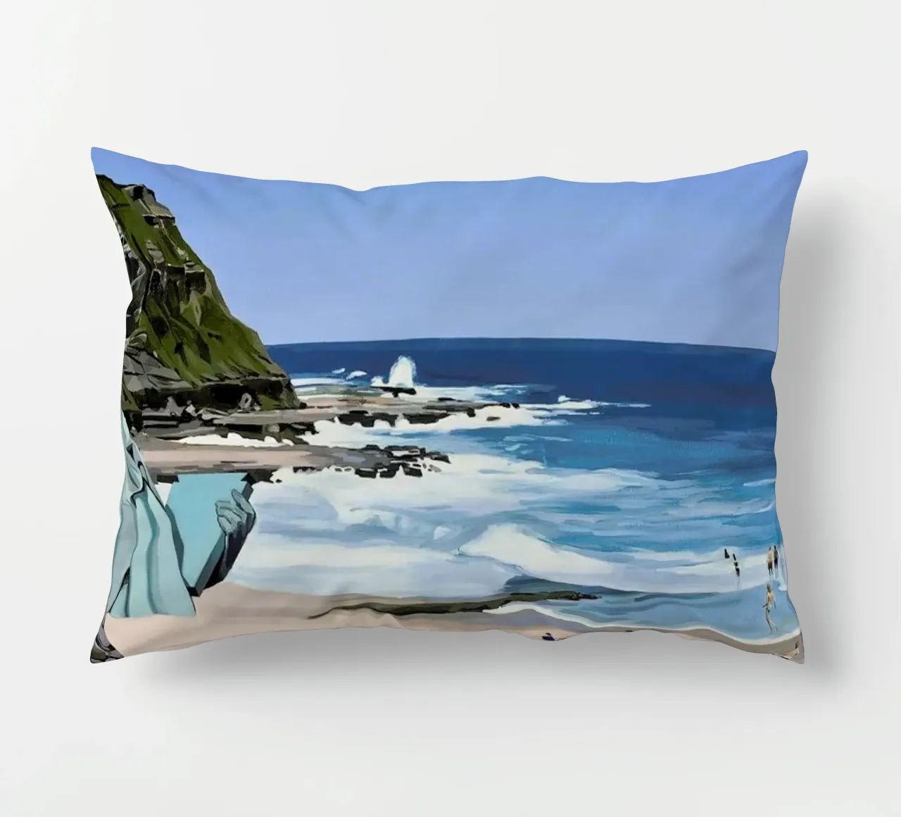 It's a Question of Simian Survival cuscino da Scott Listfield