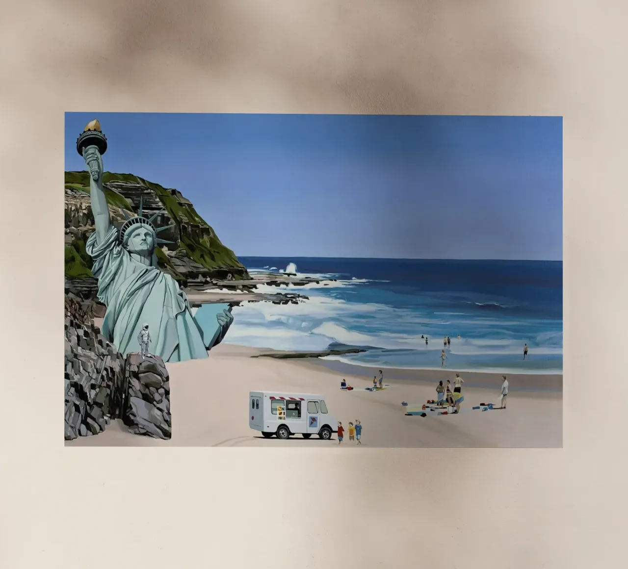 It's a Question of Simian Survival pellicola backlit da Scott Listfield