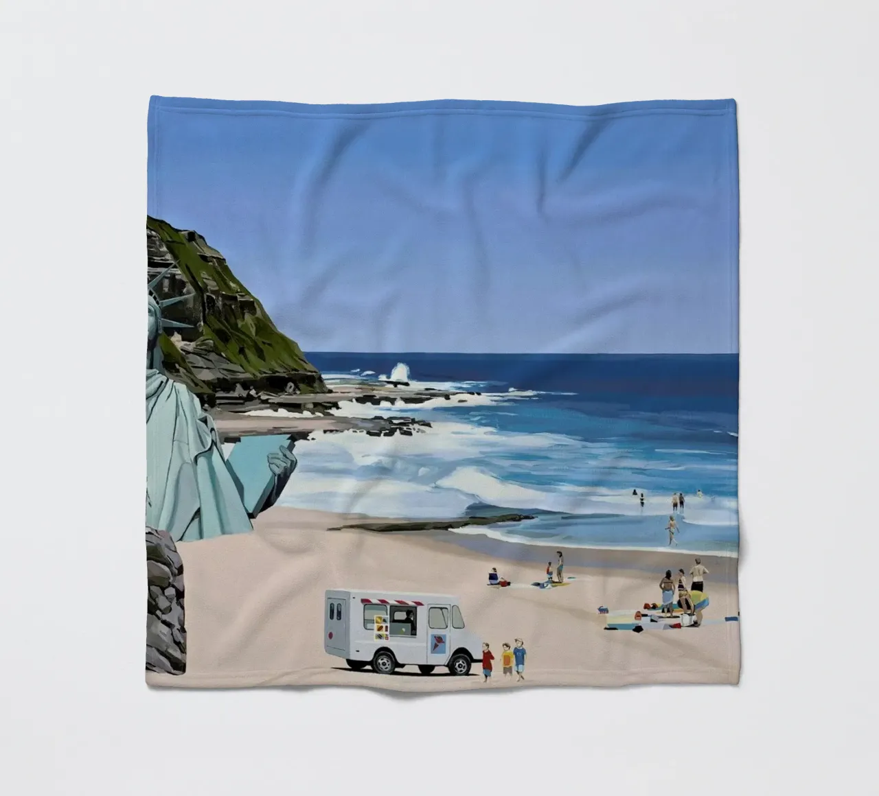 It's a Question of Simian Survival coperta in pile da Scott Listfield