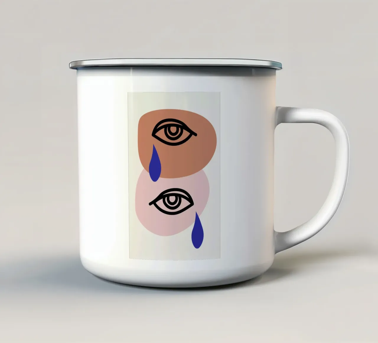 Duopoly tazza in smalto da Pure