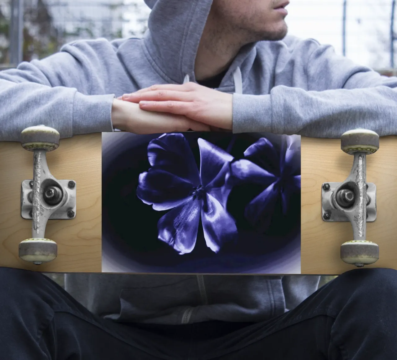 Traumblume Sticker von Alexandra Joseph Fotomomente