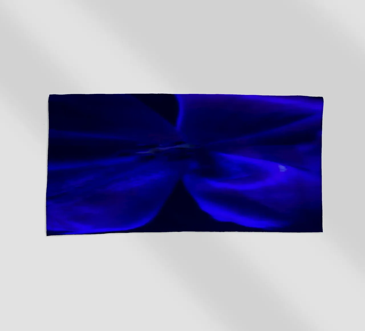 Fiore blu telo mare da Alexandra Joseph Fotomomente