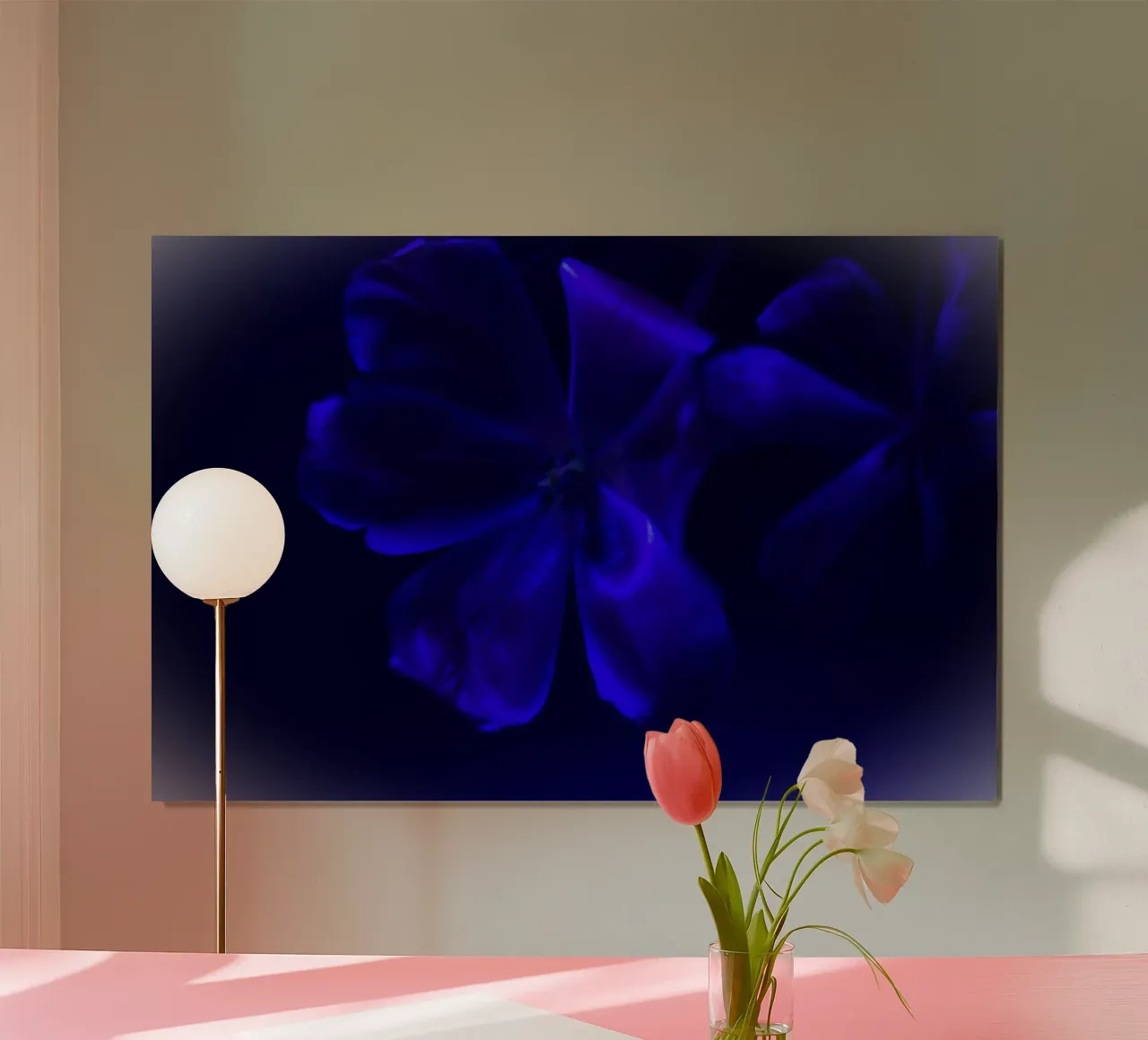 Fiore blu poster da Alexandra Joseph Fotomomente