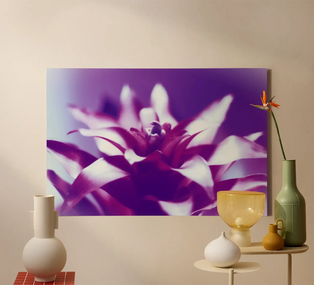 Lady Violett tela con Cornice a cassetta da Alexandra Joseph Fotomomente