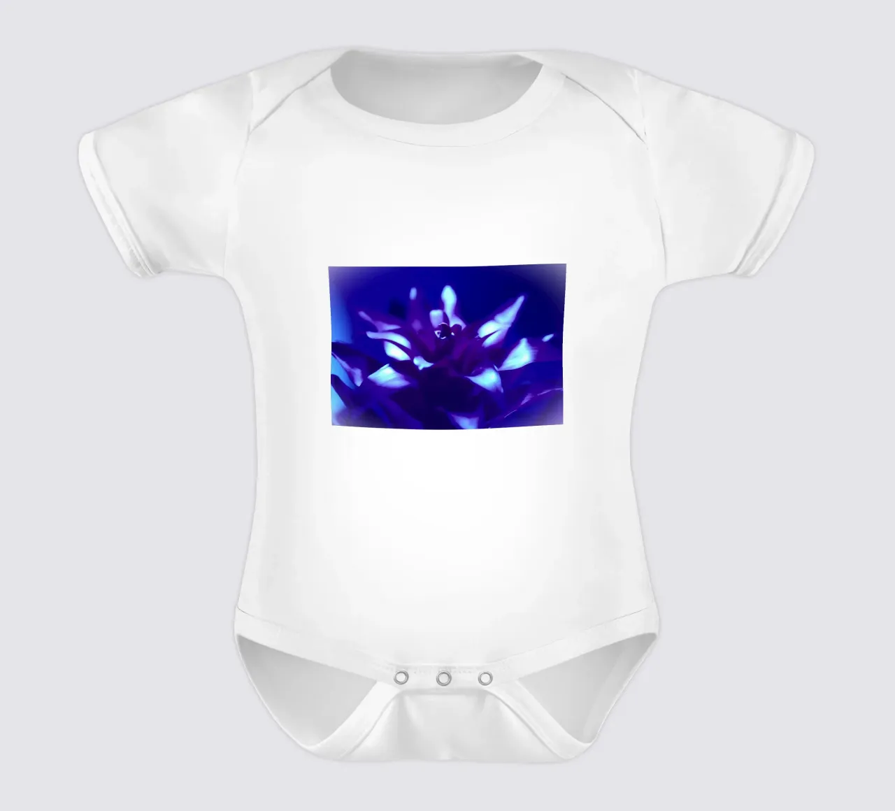 Luce nera per bromeliacee body neonato maniche corte da Alexandra Joseph Fotomomente