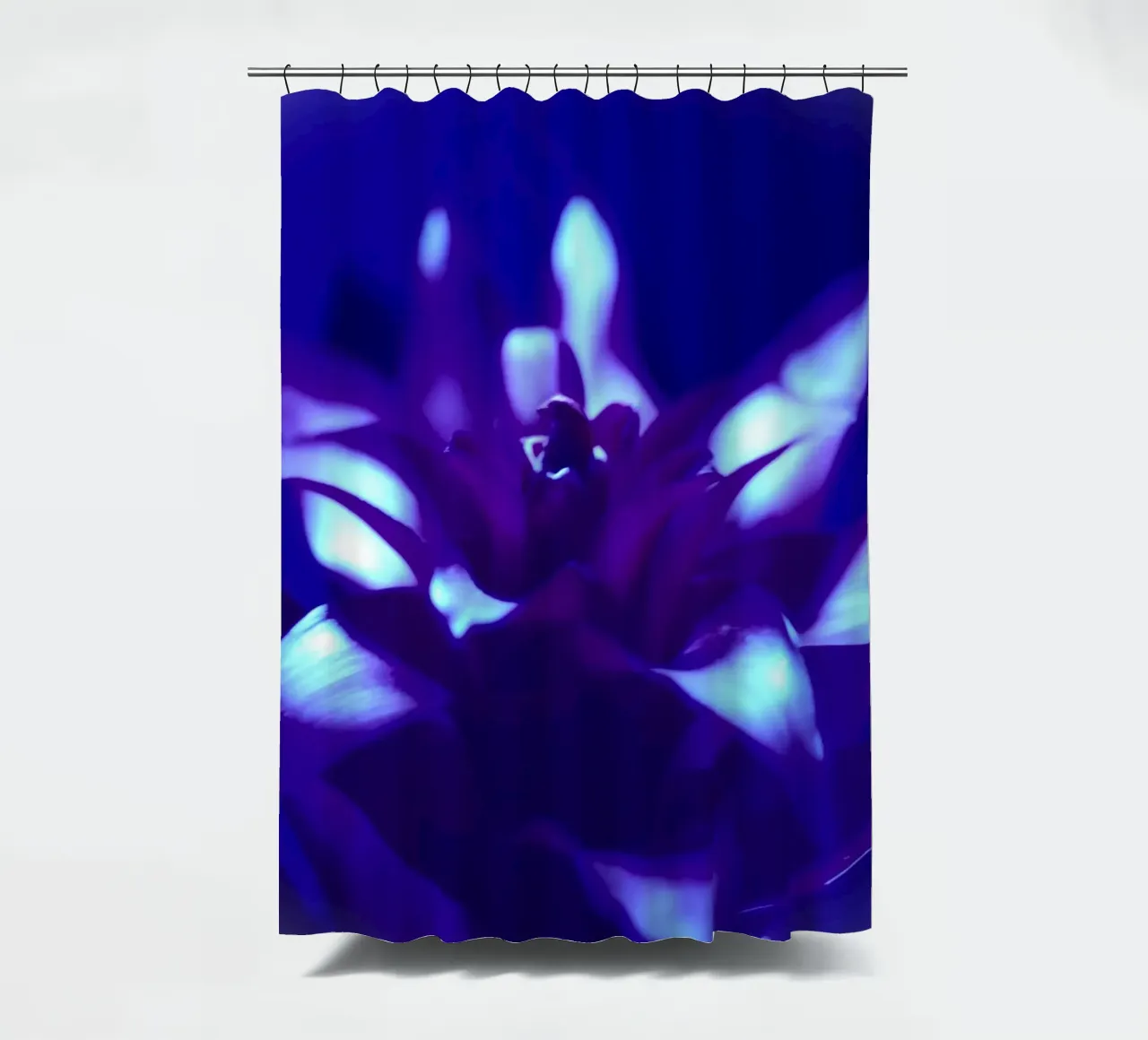Luce nera per bromeliacee tenda da doccia da Alexandra Joseph Fotomomente