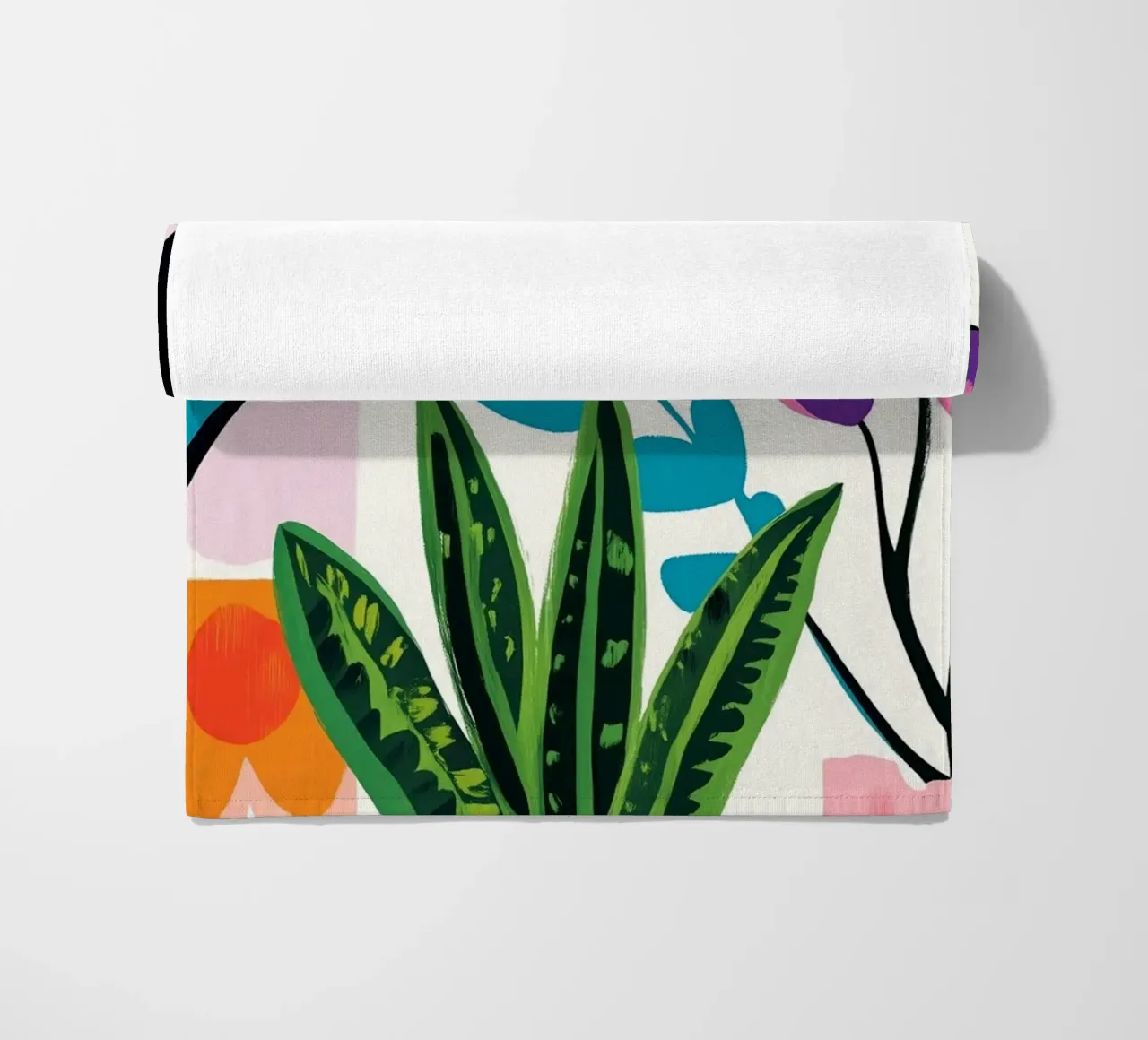 Fiori in vaso telo mare da Justyna Jaszke JBJart