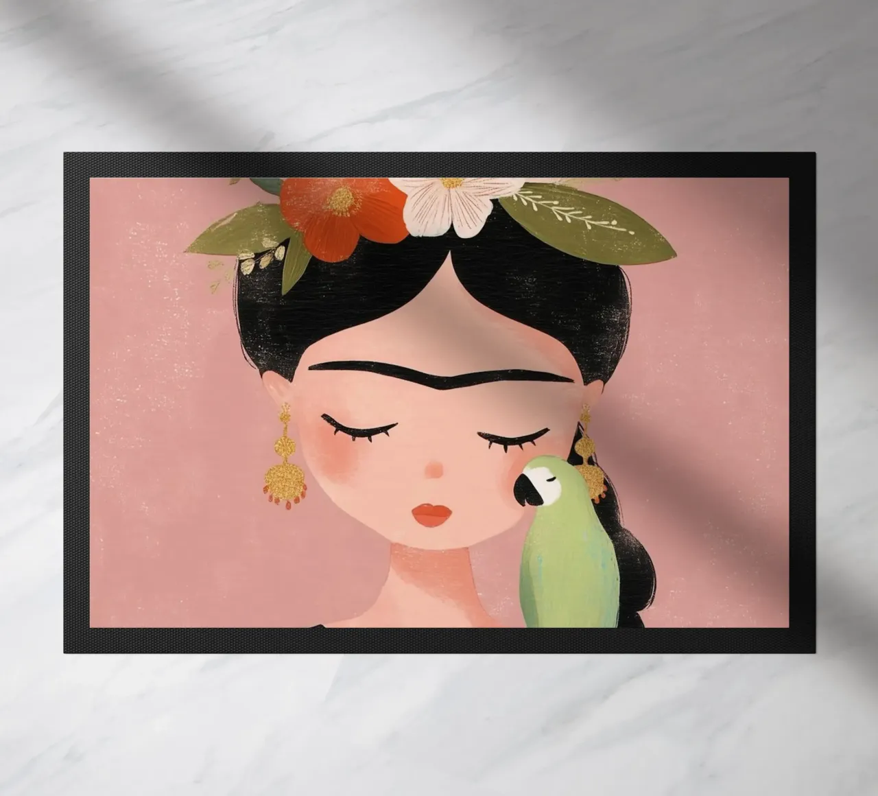 L'amore dei pappagalli con Frida zerbino da Carinaprint