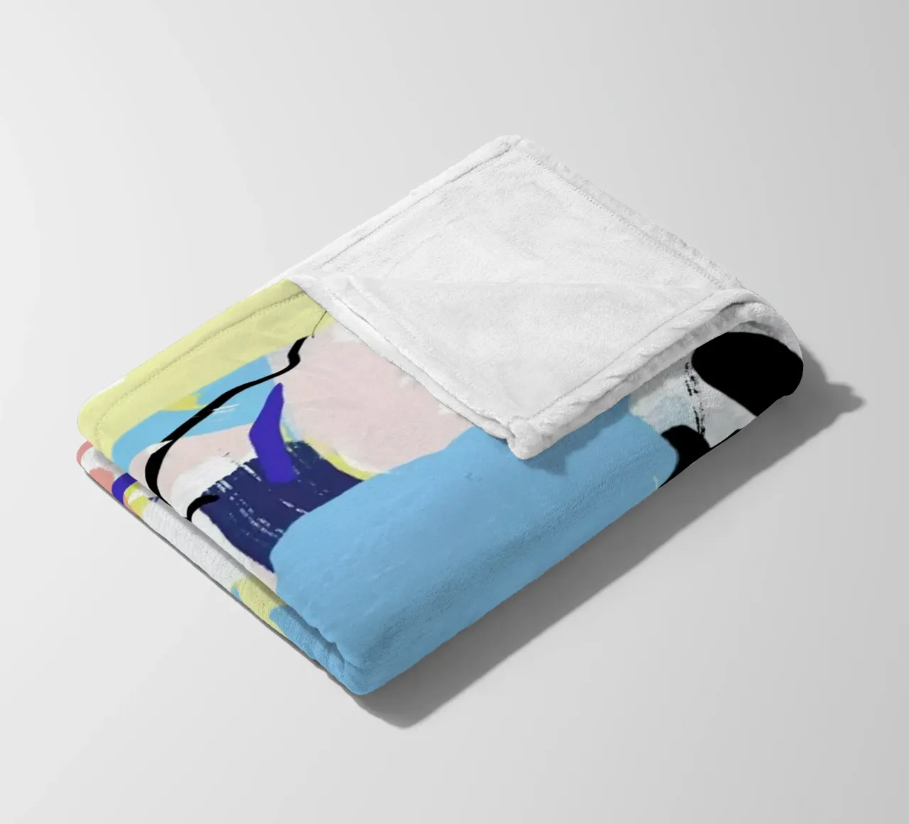 Messages coperta in pile da Jilli Darling Art
