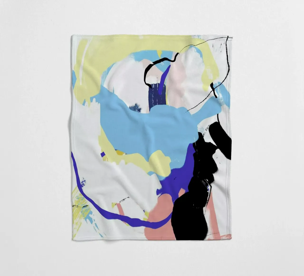 Messages coperta in pile da Jilli Darling Art