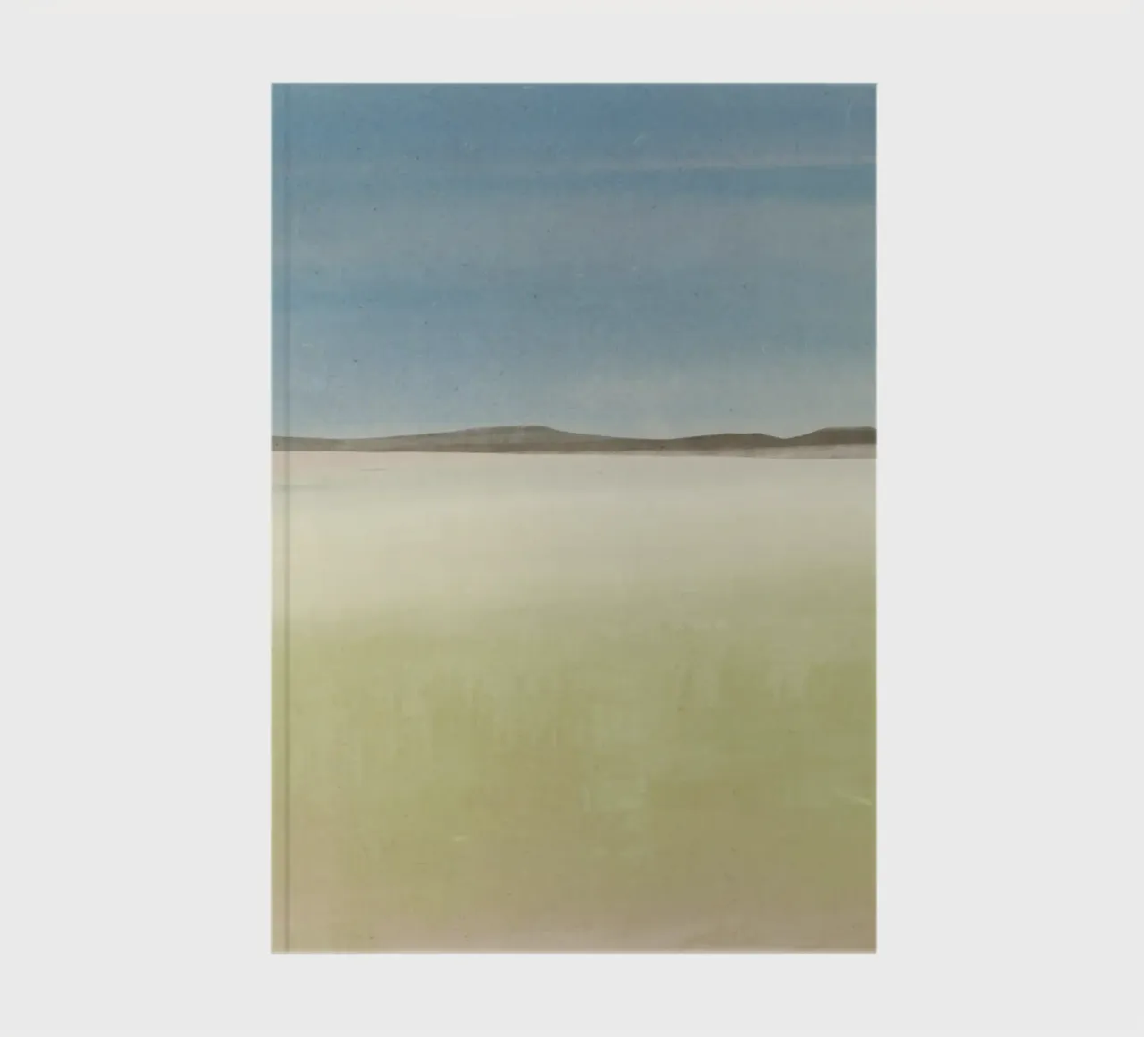 Plain landscape washed notebook by Little Dean