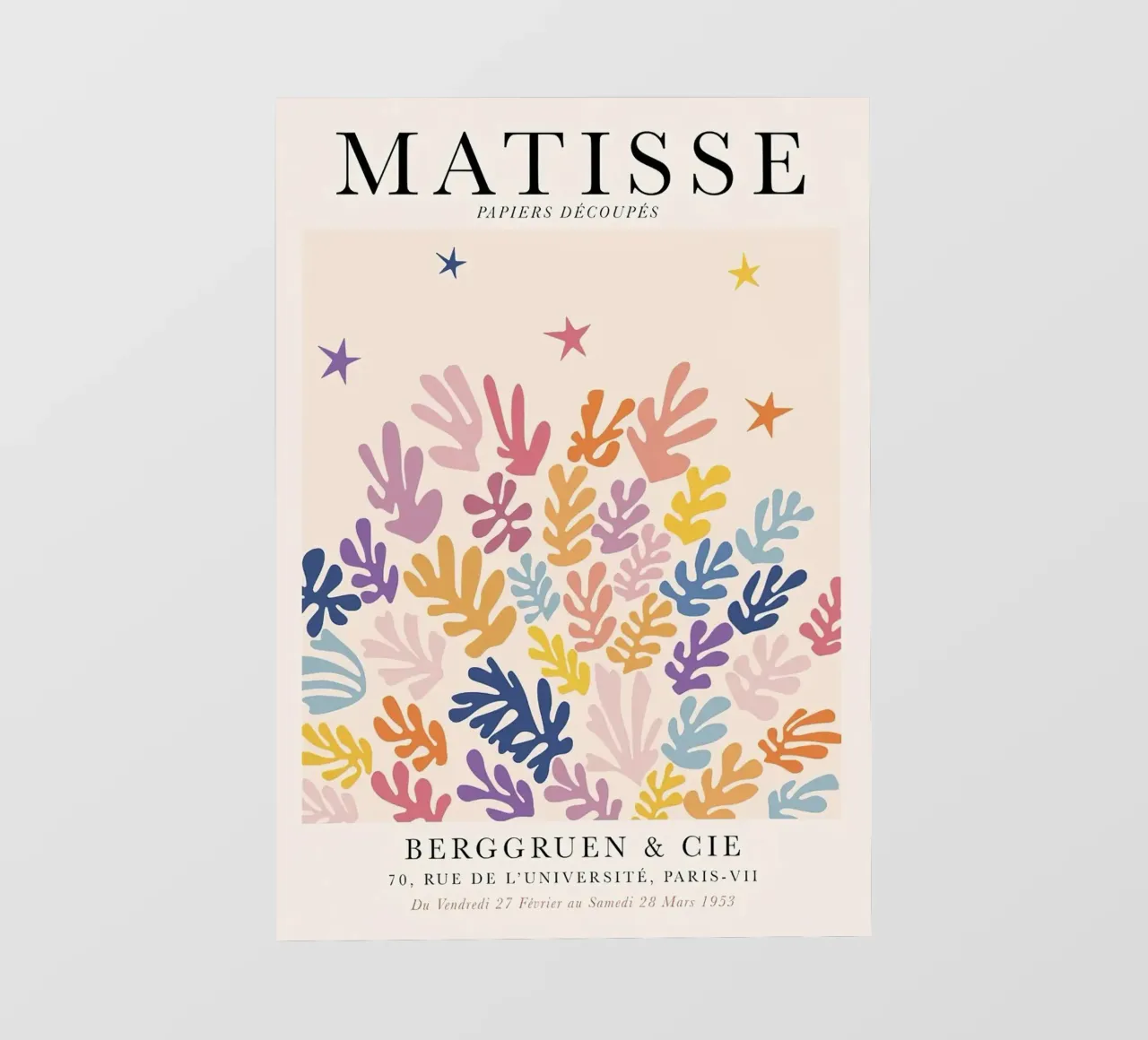 Henri Matisse Berggruen E Cie pellicola backlit da MinaHome